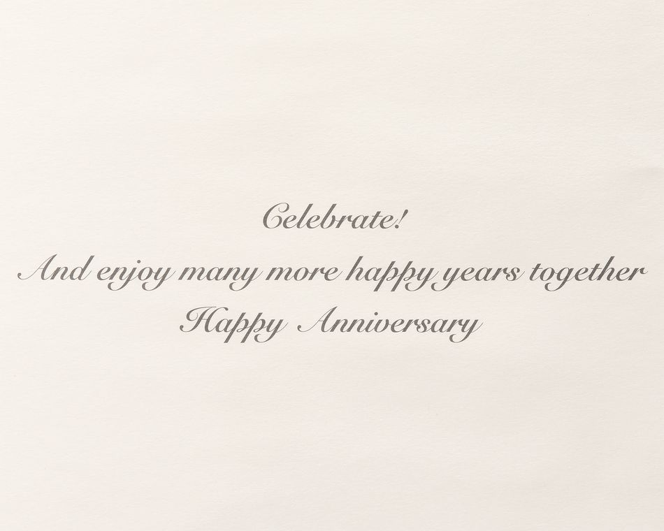 More Happy Years Anniversary Greeting Card for Couple