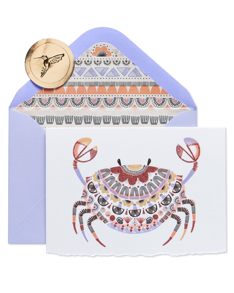 Crab Boxed Cards and Envelopes, 8-Count