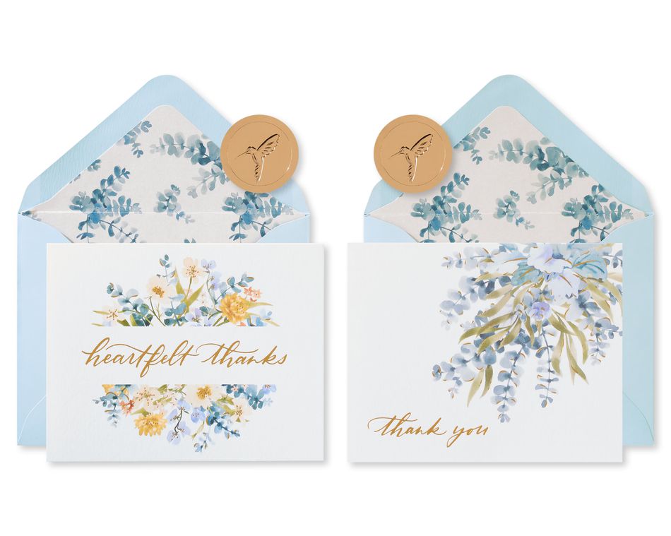 Papyrus Boxed Wedding Thank You Cards with Envelopes 