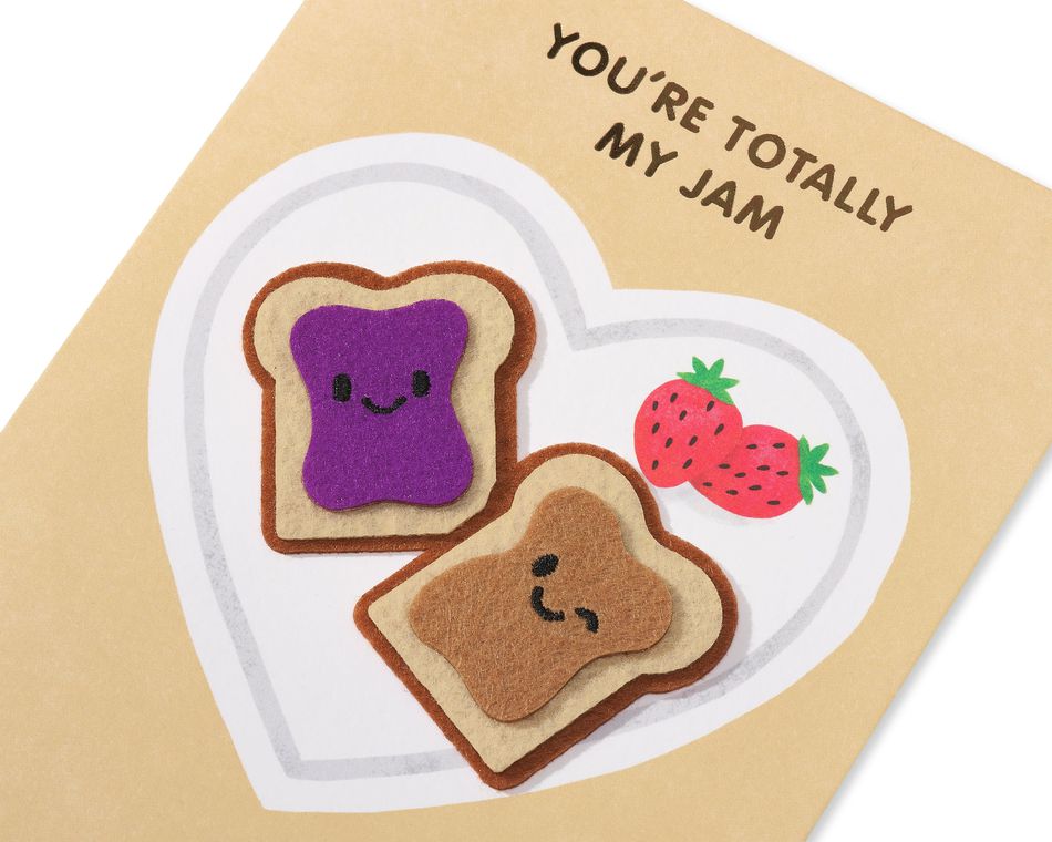 You're My Jam Blank Thinking of You Greeting Card