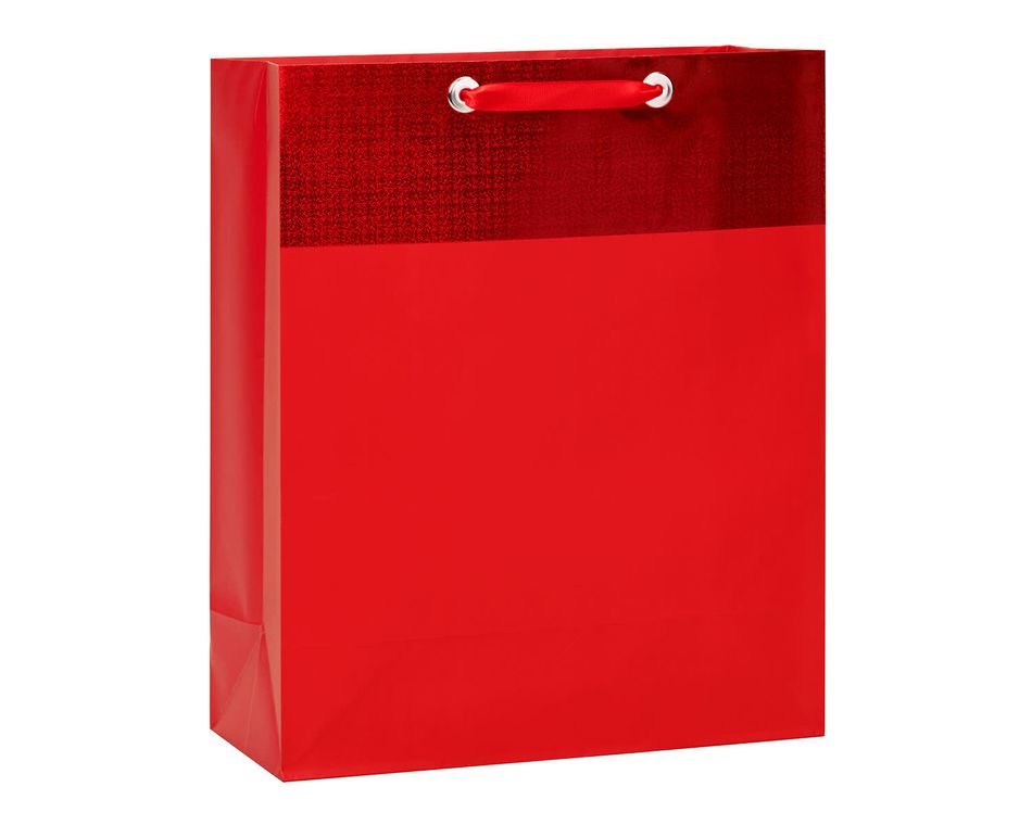 extra large red gift bag