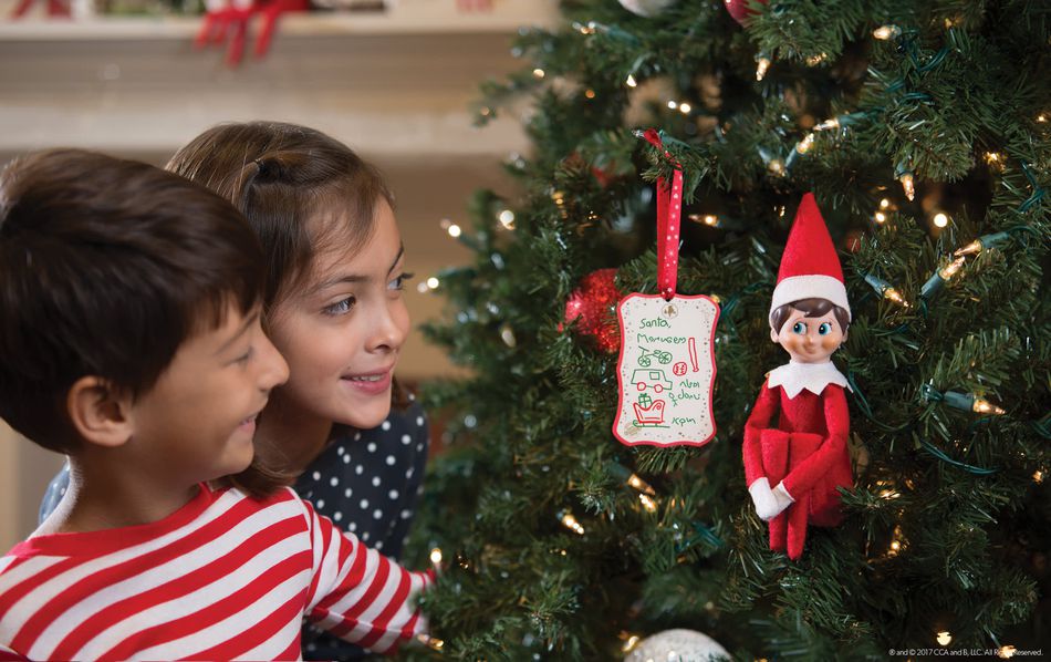 The Elf on the Shelf® Scout Elves at Play, Shrink 'n' Send