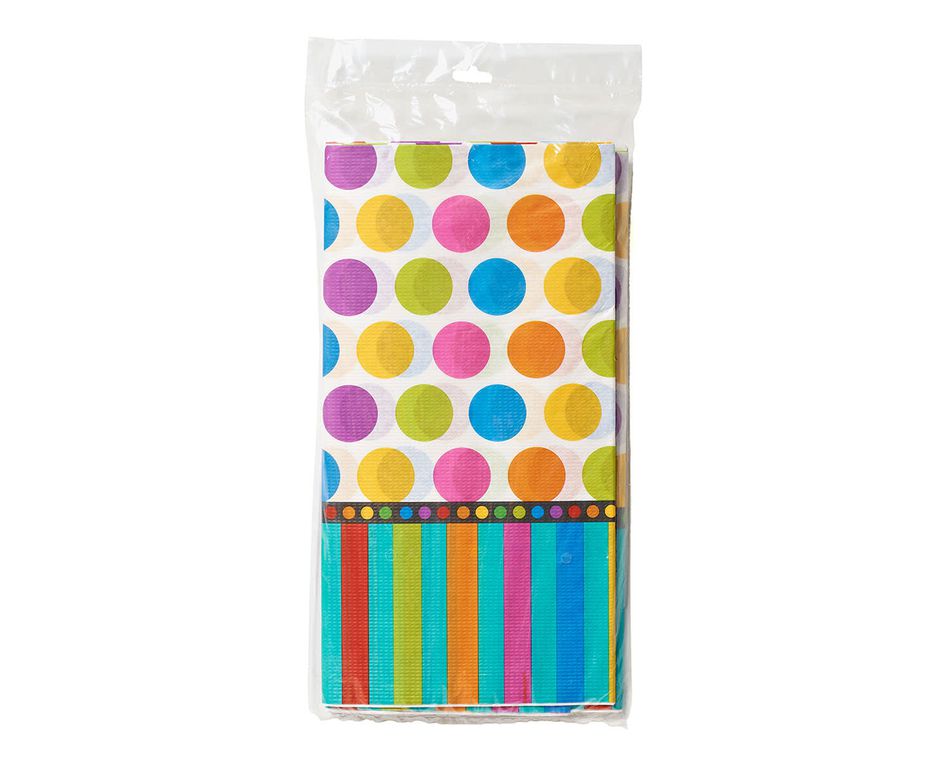 dots & stripes lunch napkins 16 ct