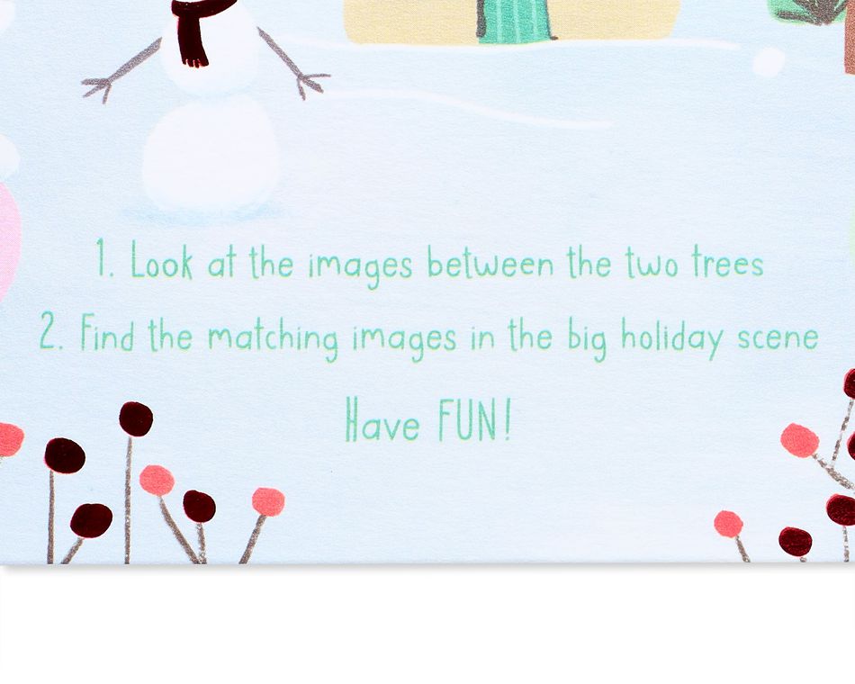 Merry Times Ahead Happy Holidays Greeting Card