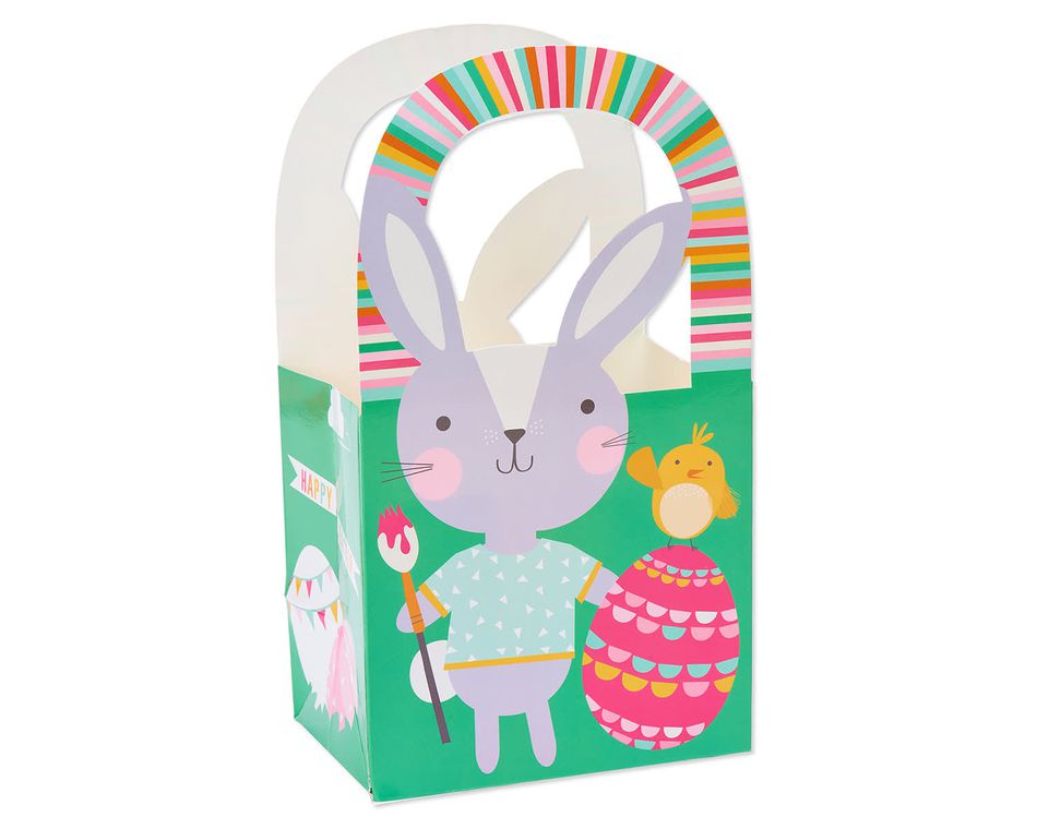 Small Easter Bunny Painting Egg Gift Bag