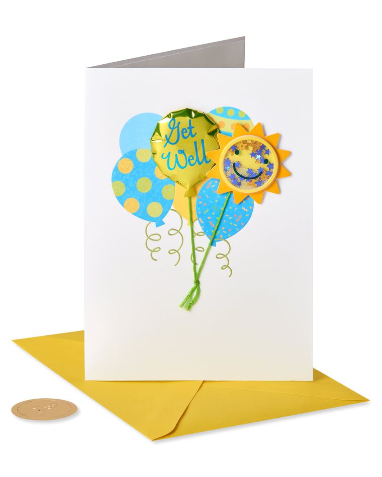 Speedy Recovery Get Well Soon Greeting Card