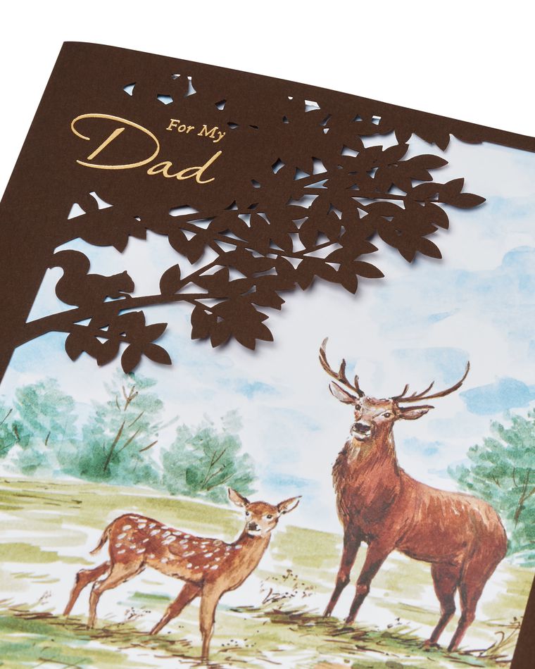 Deer Father's Day Card for Dad 