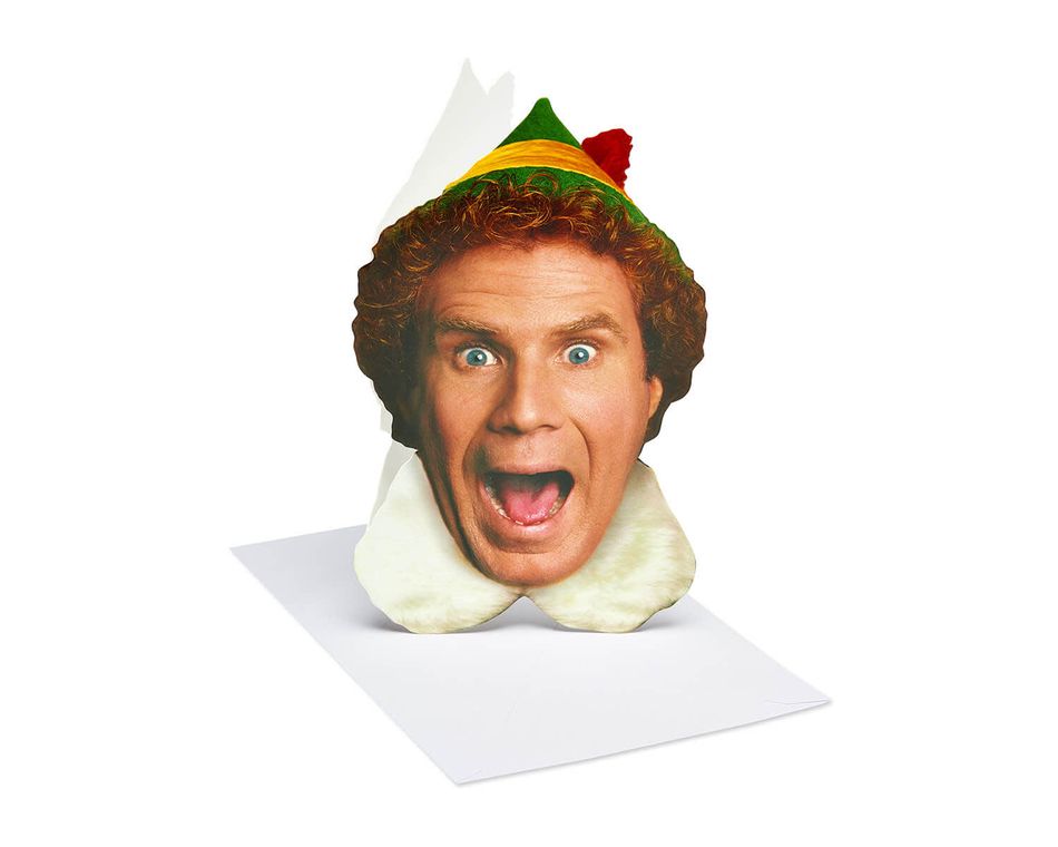 Buddy The Elf Christmas Boxed Cards and White Envelopes, 10-Count