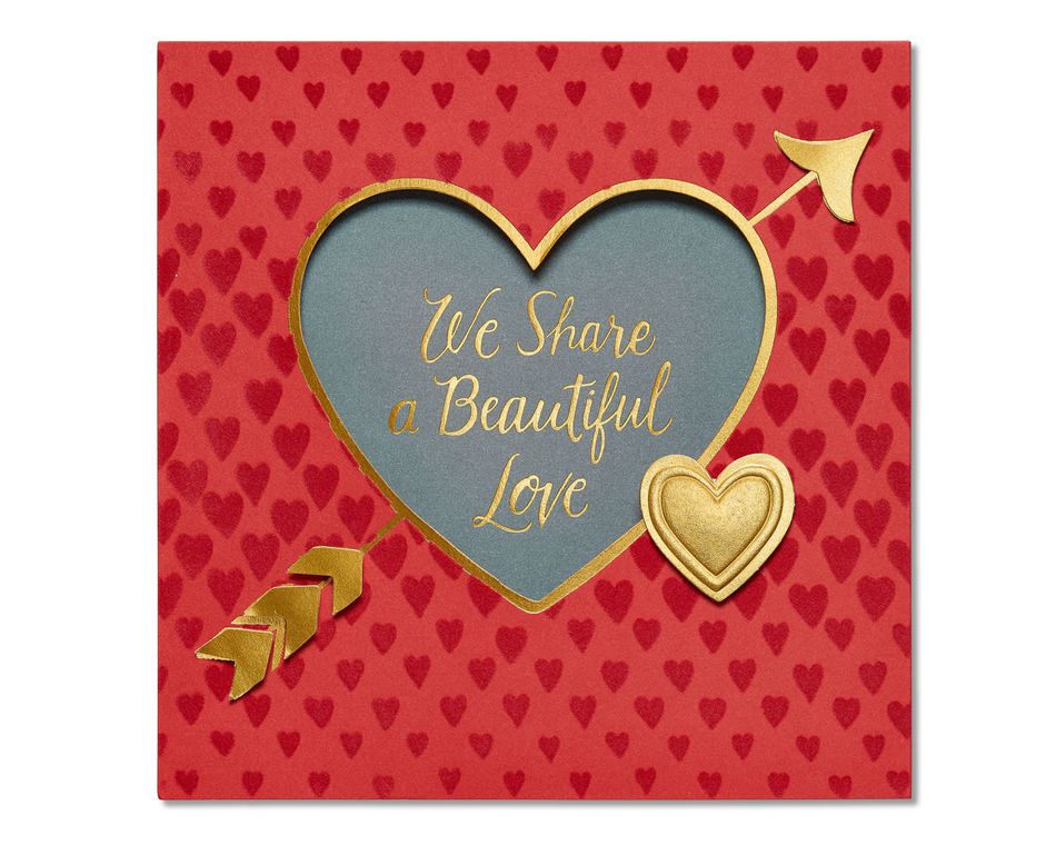 beautiful love valentine's day card
