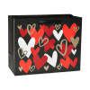 Medium Multicolored Hearts Gift Bag