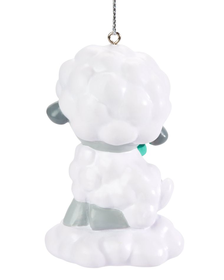 Godchild Lamb Christmas Ornament