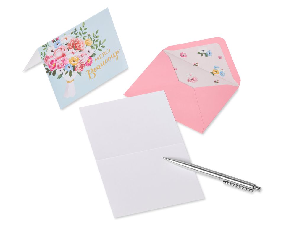 Parisian Blank Cards with Envelopes, 20-Count