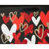 Medium Multicolored Hearts Gift Bag