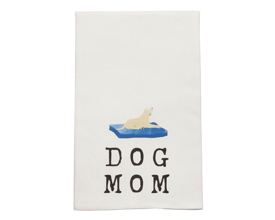 Mud Pie Dog Mom Dish Towel