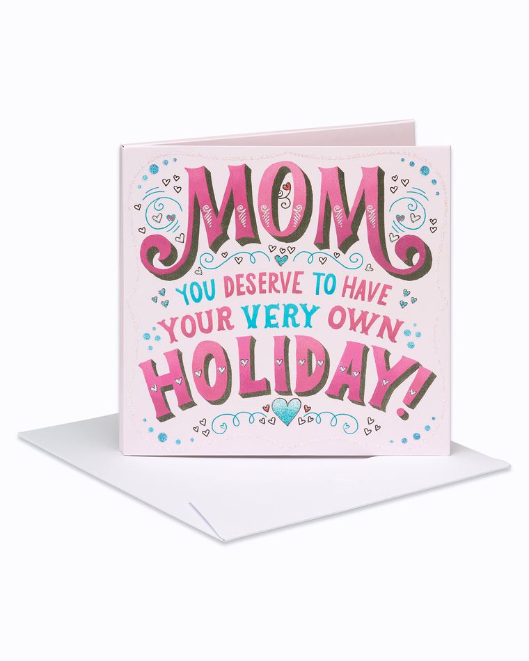 Holiday Mother's Day Card