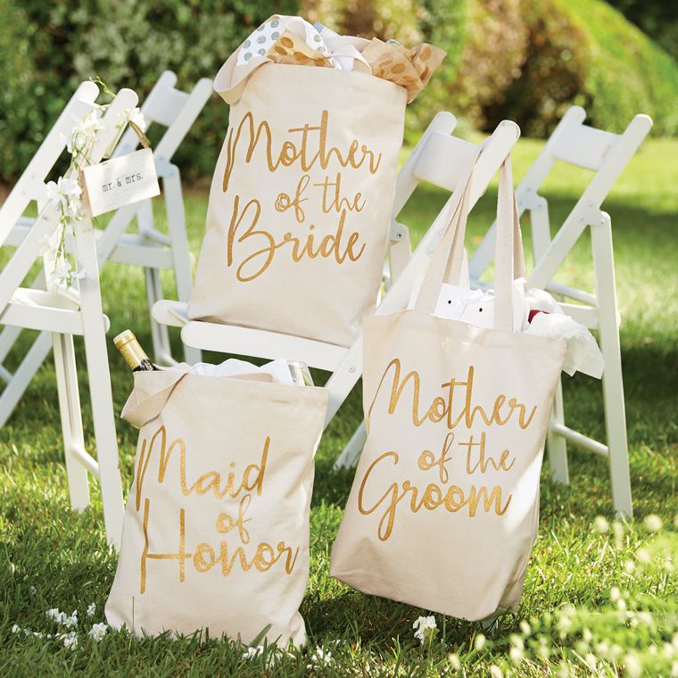 Mud Pie Maid Of Honor Wedding Canvas Totes