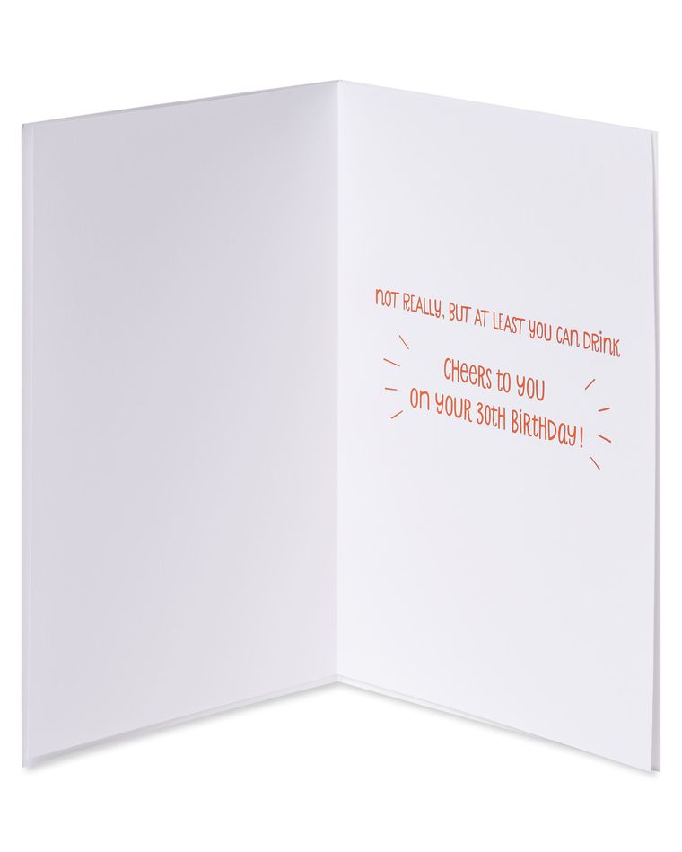 30 Is The New 20 Birthday Greeting Card