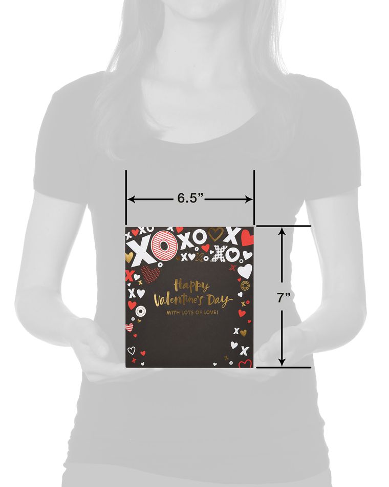 XOXO Pop-Up Valentine's Day Card