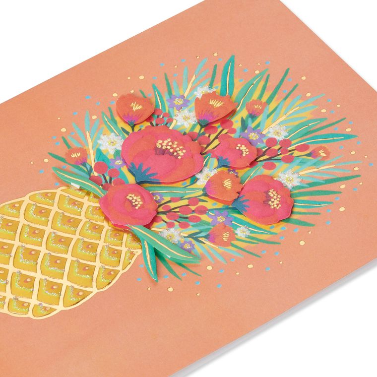 Pineapple Birthday Greeting Card