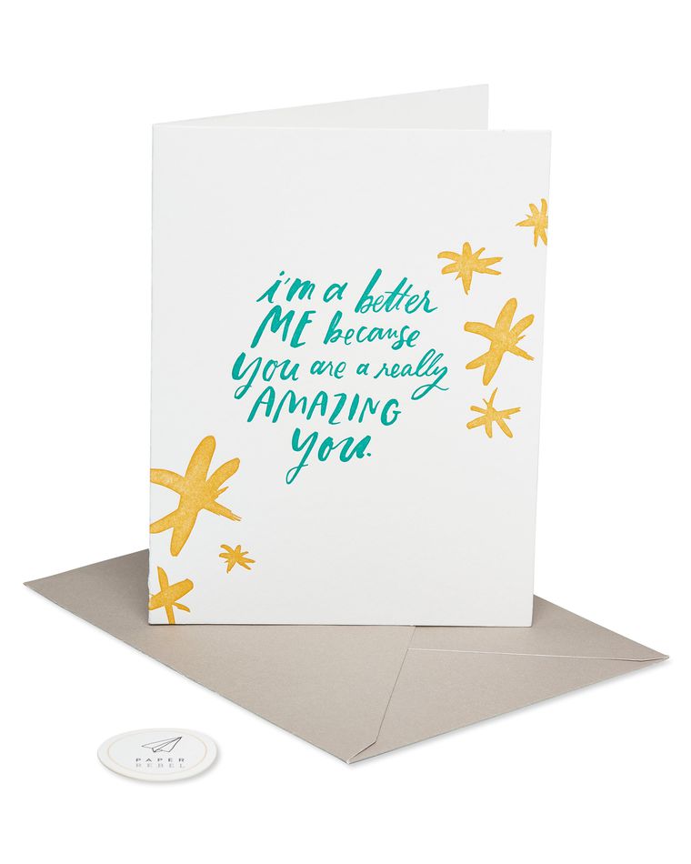 you're amazing mother's day card