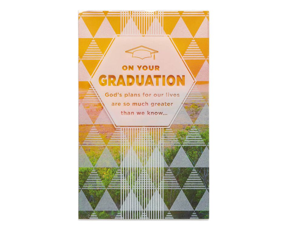 Religious God's Plan Graduation Card
