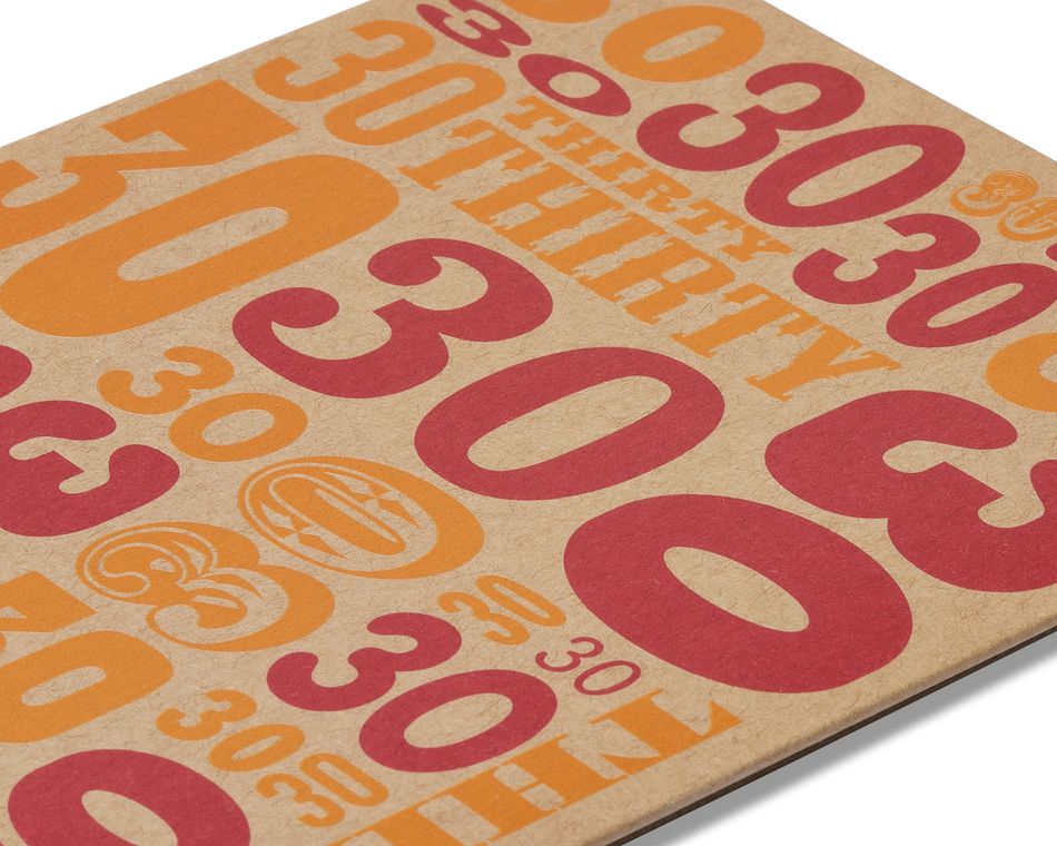 30th Birthday Card