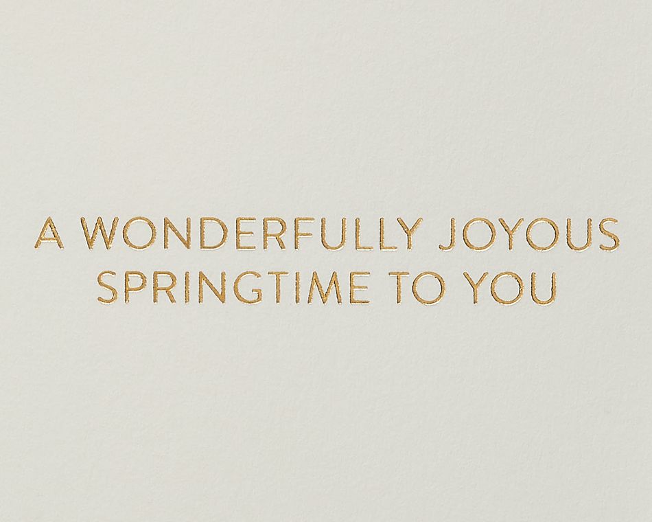 Wonderfully Joyous Springtime Easter Greeting Card