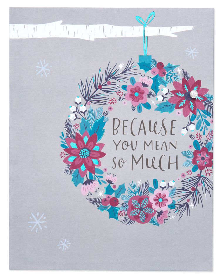 Mean So Much Christmas Gift Card Holder 