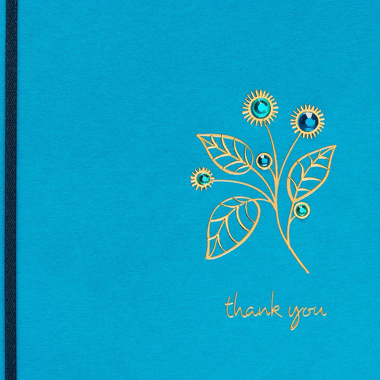 Flower Thank You Greeting Card