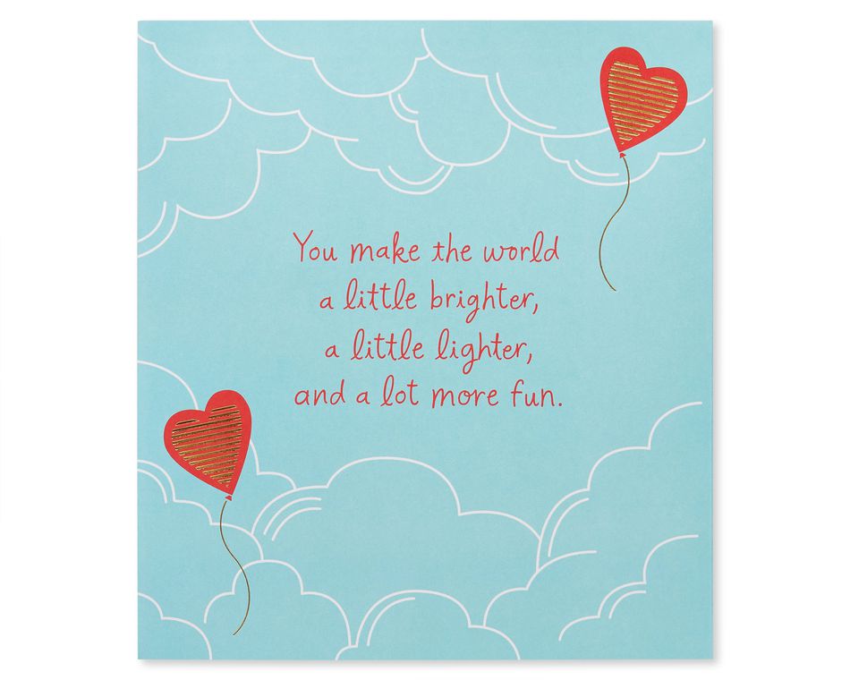You Make The World Pop-Up Valentine's Day Card
