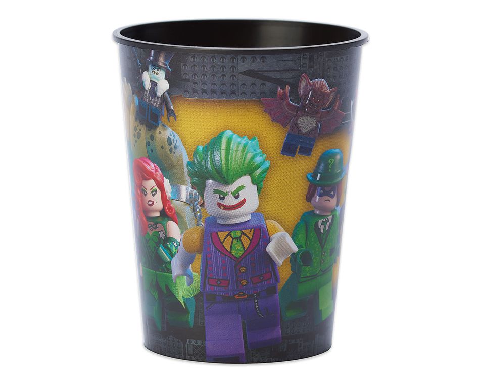 lego batman plastic stadium cup