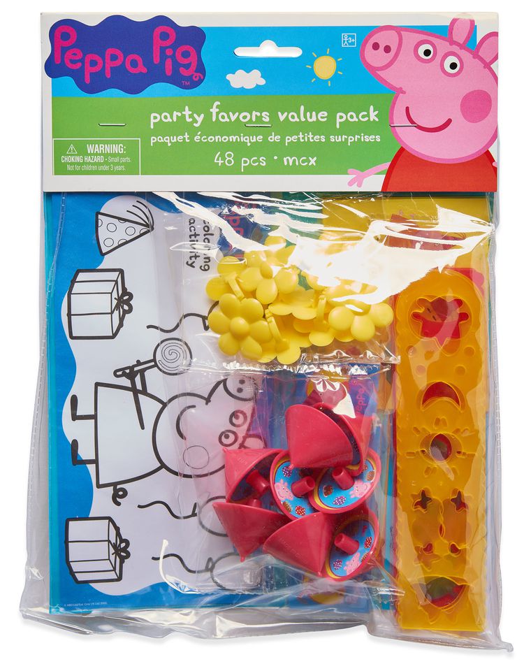 Peppa Pig Party Favor Pack, Value Pack