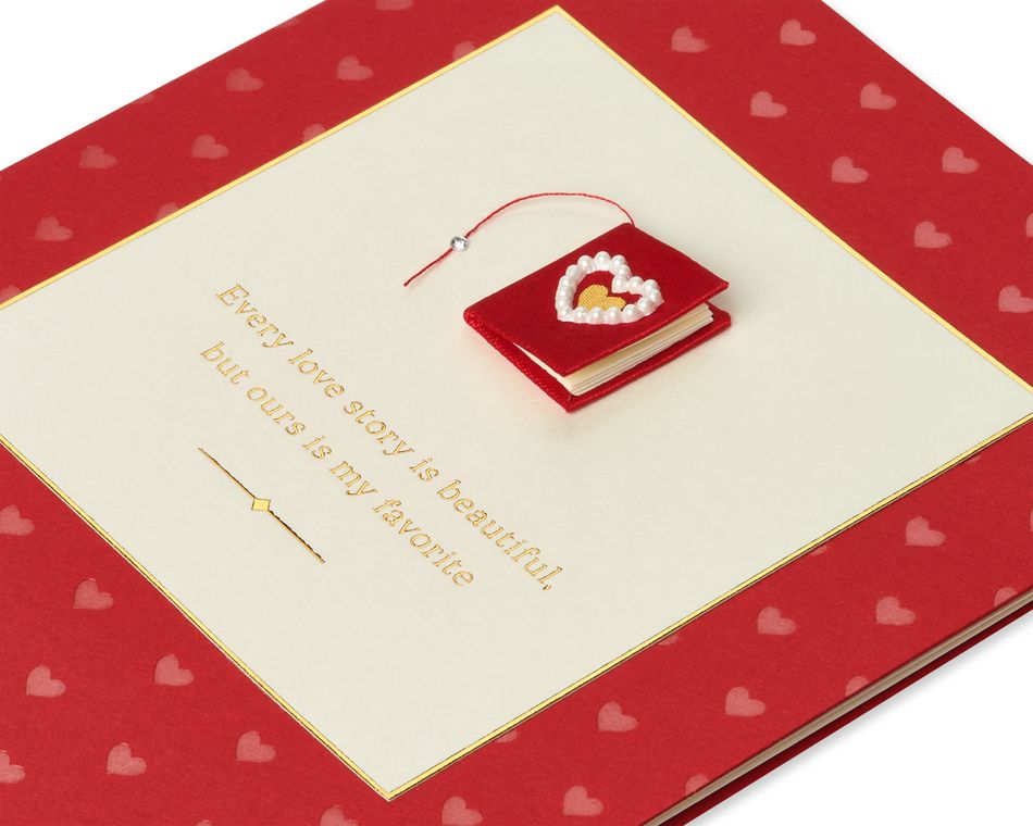 Love Story Romantic Anniversary Greeting Card 