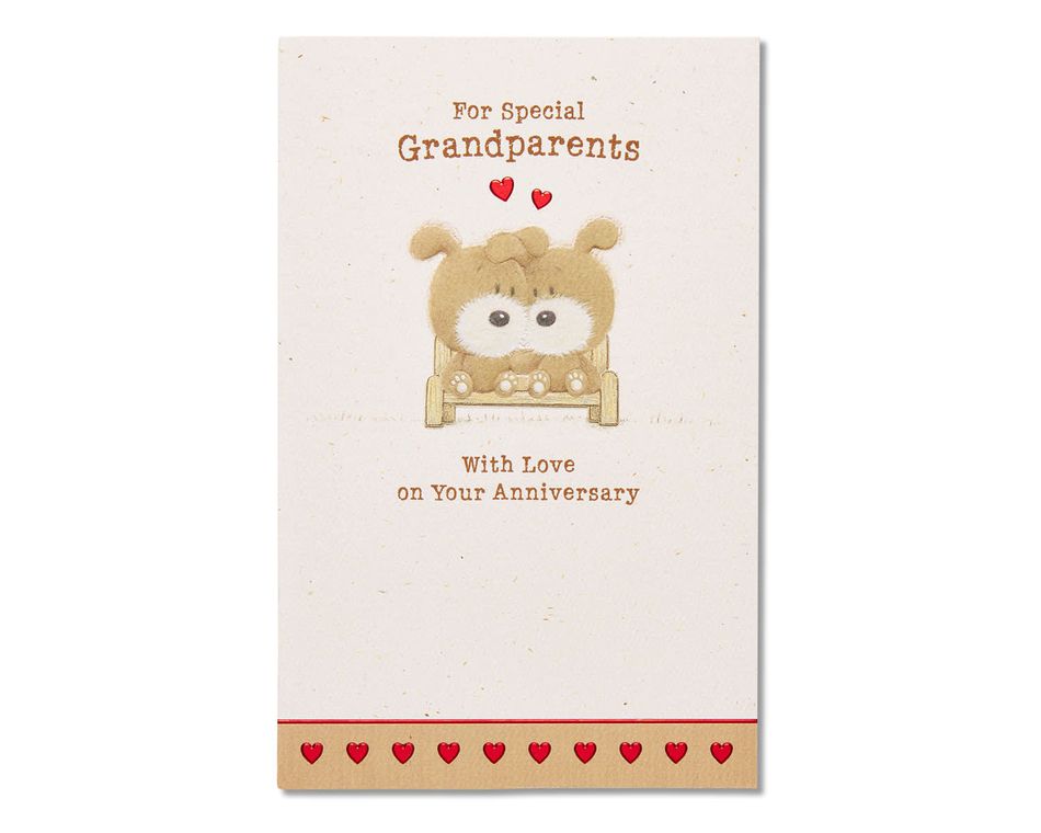anniversary card for grandparents