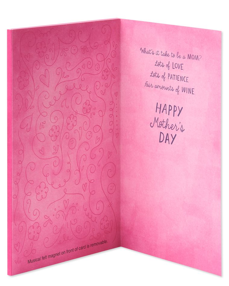 Funny Missy Merlot Mother's Day Card