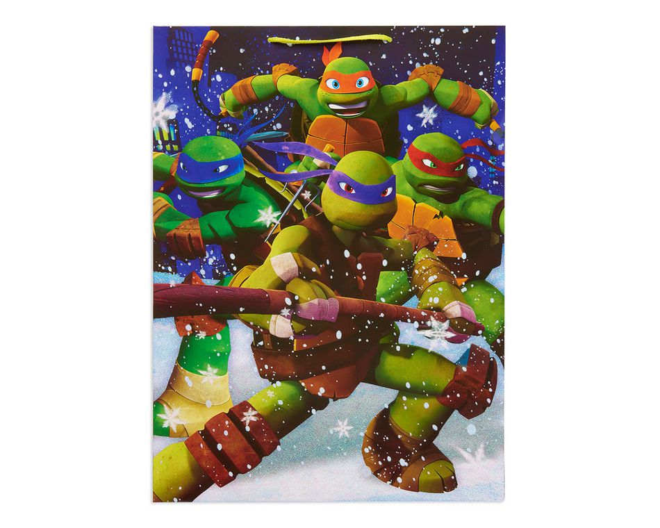 jumbo teenage mutant ninja turtles christmas gift bag