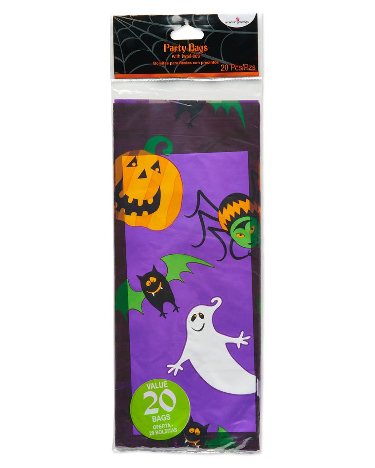 Gruesome Halloween Treat Bags, 20-Count