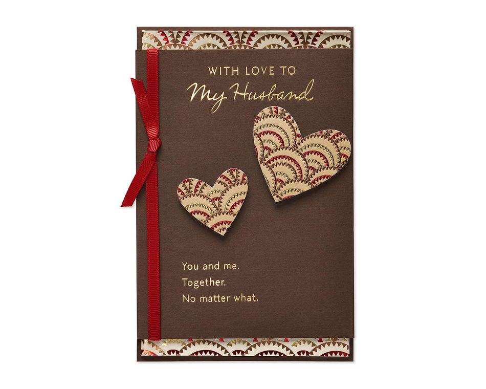 Together Valentine's Day Card for Husband