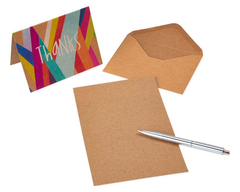 Colorful Geometrics Boxed Cards and Envelopes, 16-Count