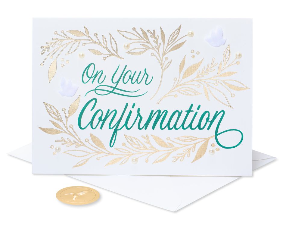 God's Love Confirmation Greeting Card 