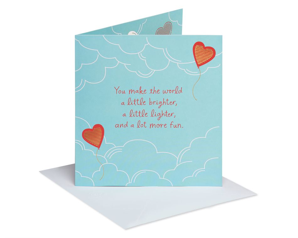 You Make The World Pop-Up Valentine's Day Card