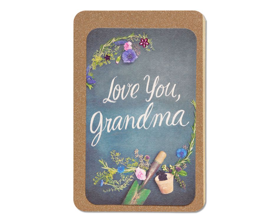 gardening mother's day card for grandma