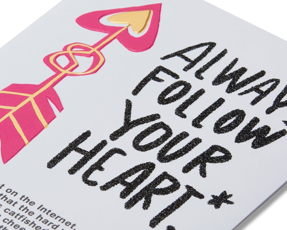 Funny Follow Your Heart Valentine's Day Card 
