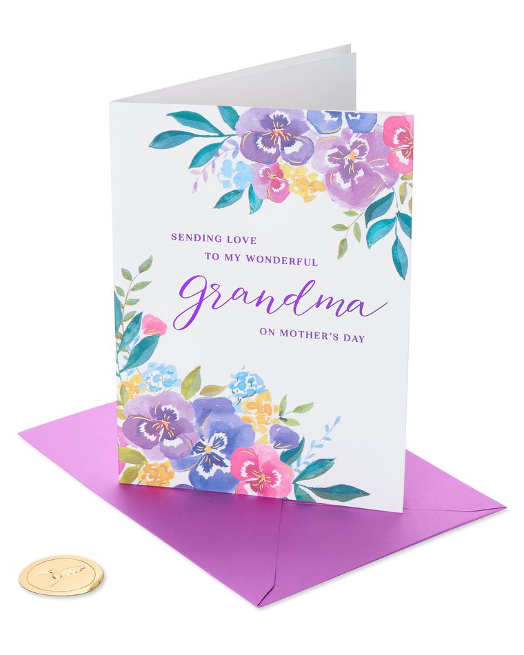 Sending Love Mother's Day Card for Grandma
