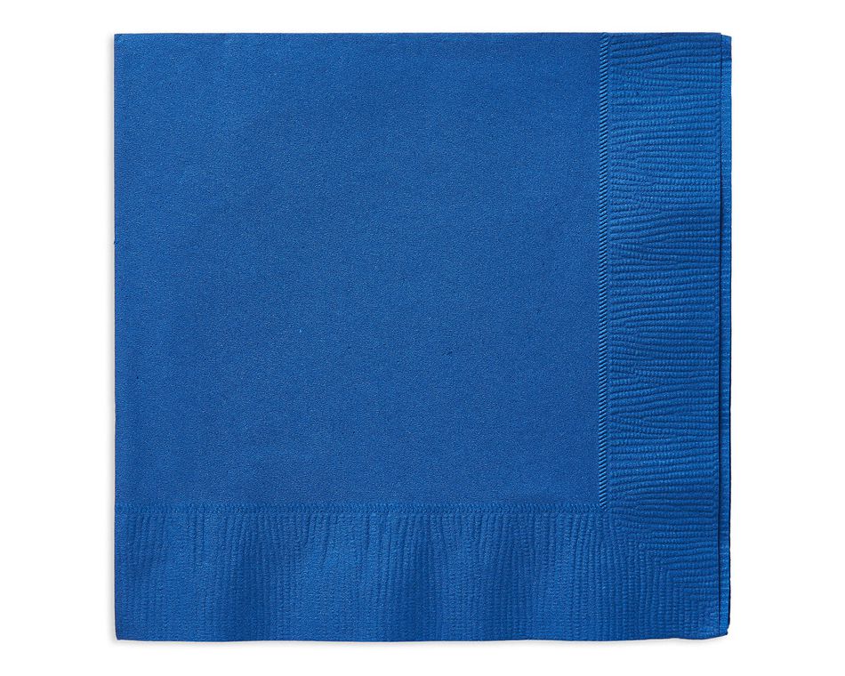 royal blue lunch napkins 50 ct