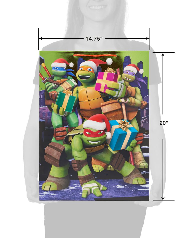 Teenage Mutant Ninja Turtles Jumbo Christmas Gift Bag