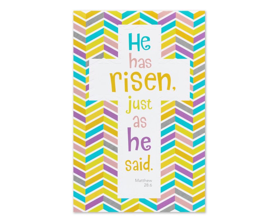 Relgious Easter Greeting Cards 6 cards per pkg choice Gibson American Greeting 