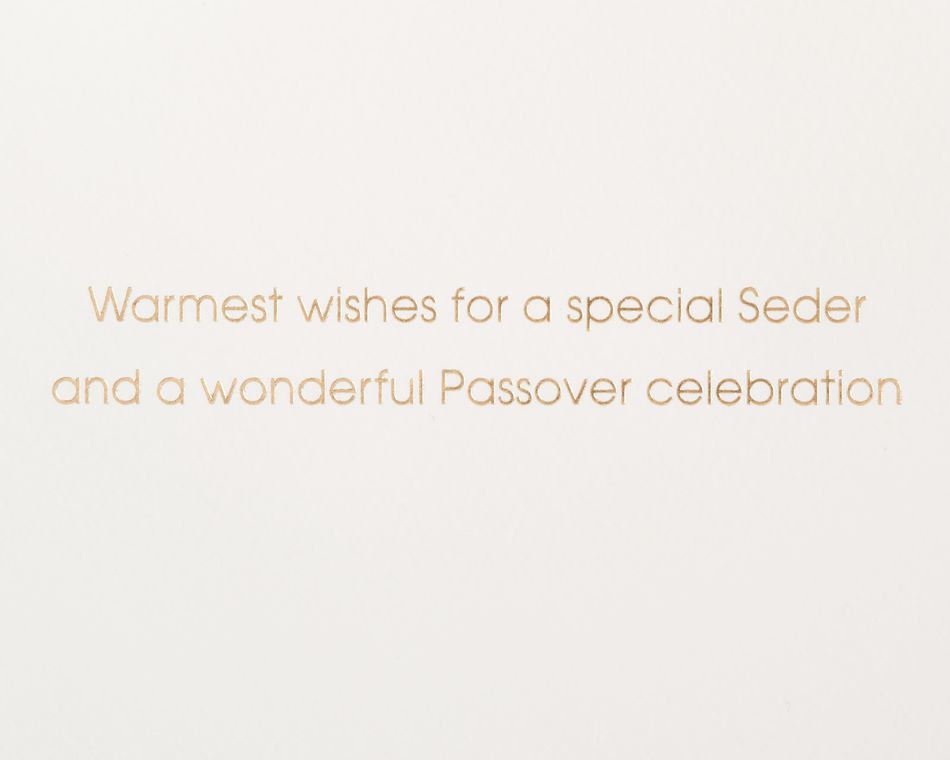 Warmest Wishes Passover Greeting Card