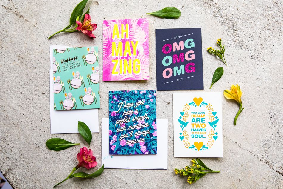 OMG engagement card