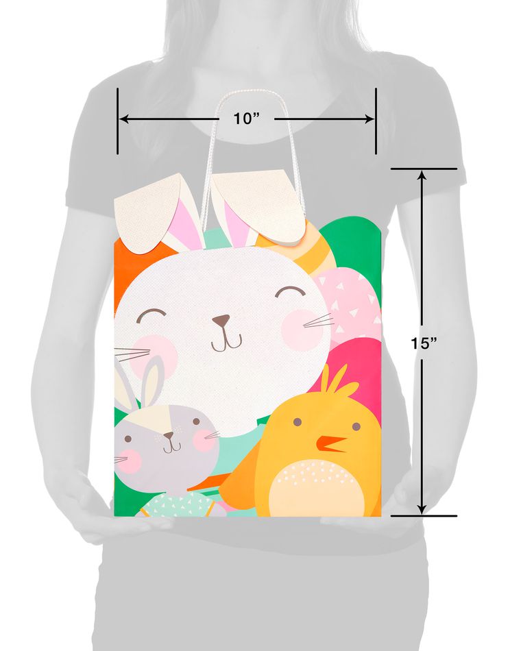 Medium Easter Bunny and Friends Gift Bag